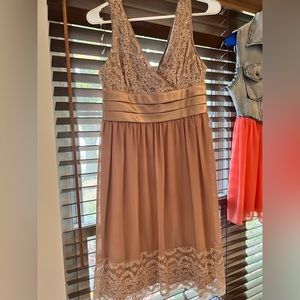 Size 8 Champagne color dress